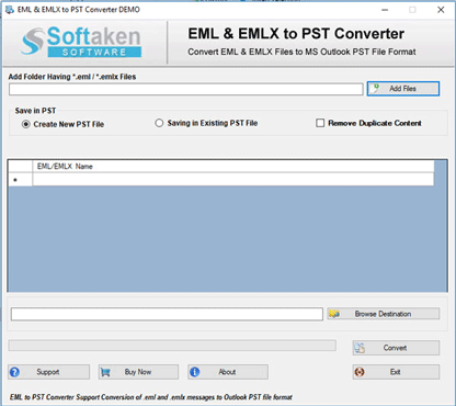 Select Windows Live Mail EML Files for Conversion